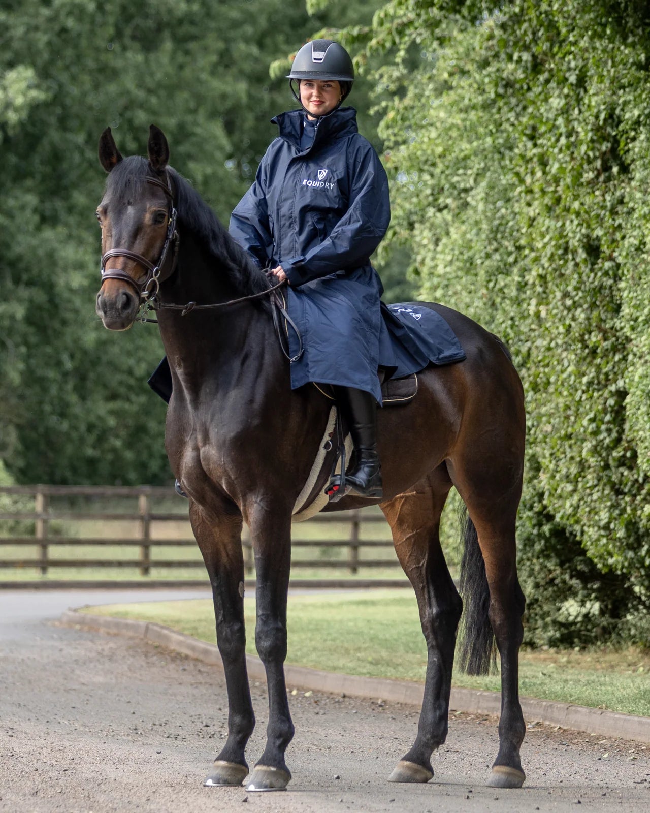 EquiDry Evolution Mesh Lined - Navy & Navy