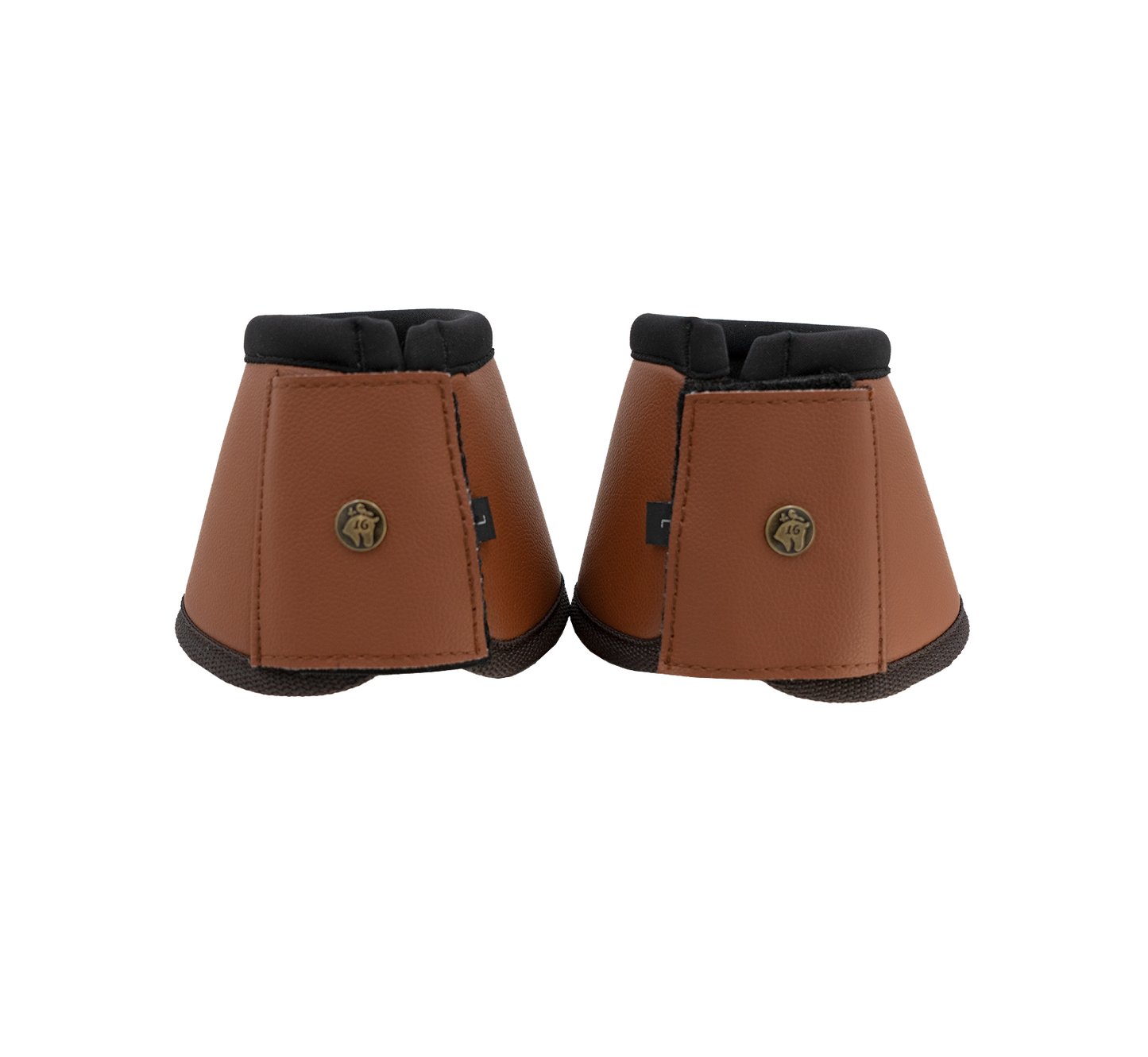 16 Cypress Leatherette Bell Boots - Navy