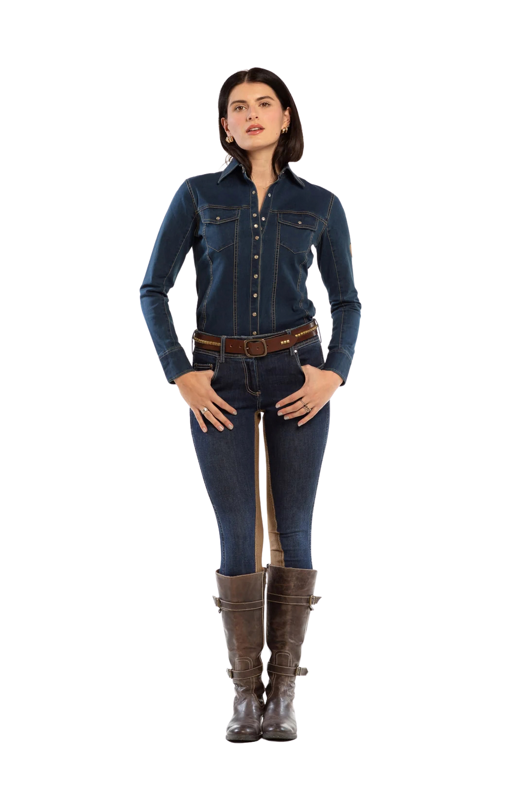 Goode Rider Equestrian Jean Full Seat - Vintage Wash