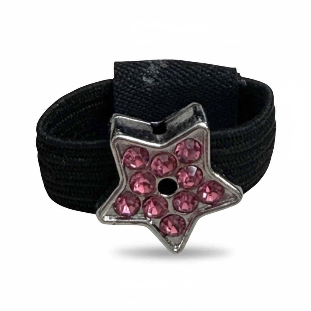 Dubois Cheval Crop Charm - Pink Sparkly Star