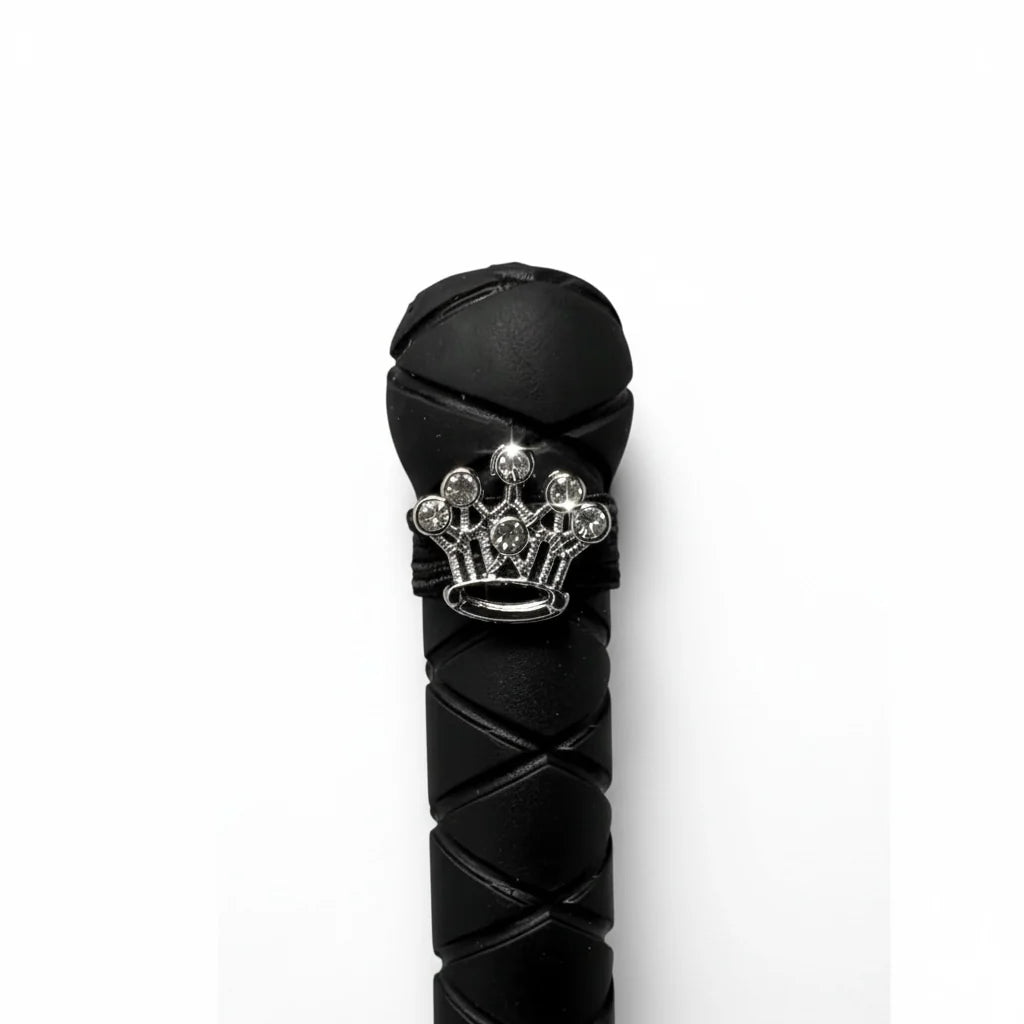 Dubois Cheval Crop Charm - Silver Crown