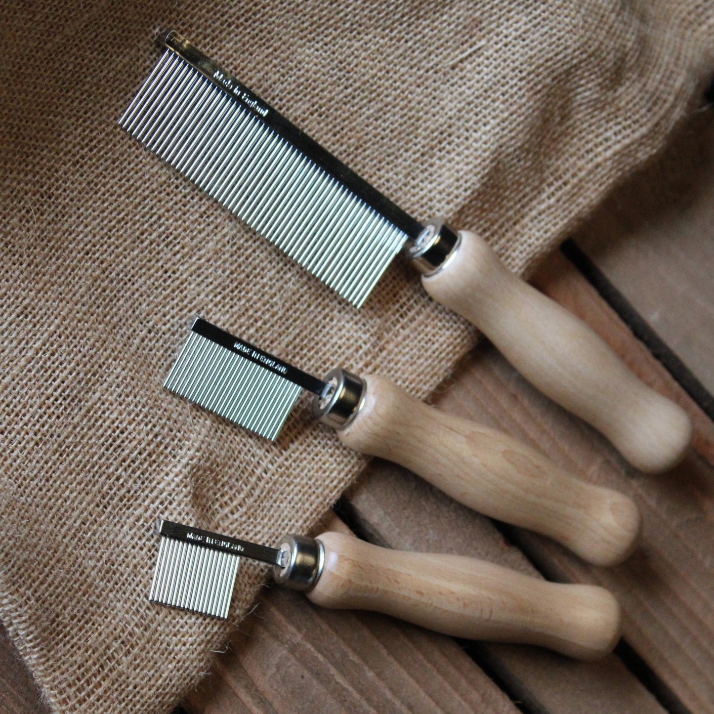 Smart Grooming Quarter Marking Comb Set - 3 Pack