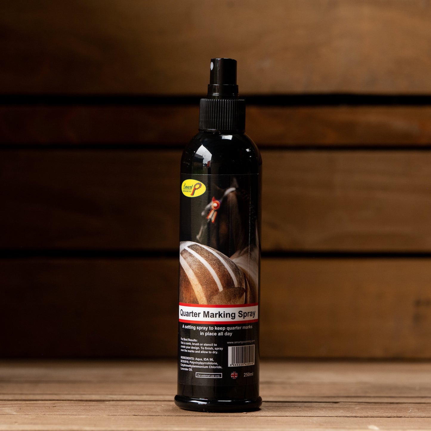 Smart Grooming Quarter Marking Spray Black - 250ml
