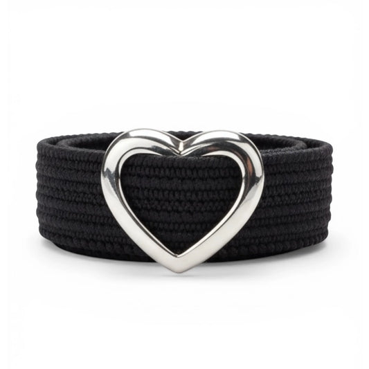 Dubois Cheval Crop Charm - Silver Heart
