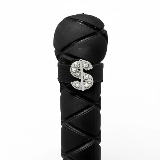 Dubois Cheval Crop Charm - Sparkly Dollar Sign