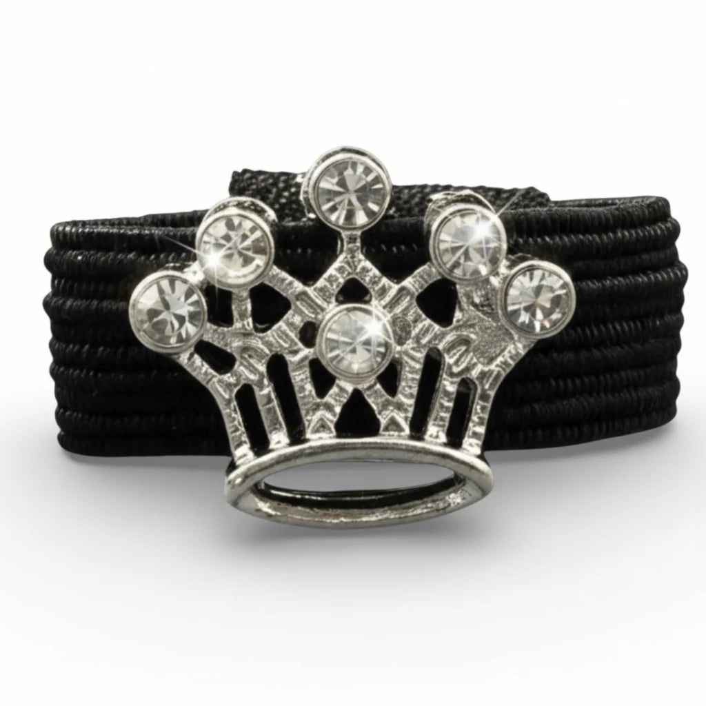 Dubois Cheval Crop Charm - Silver Crown