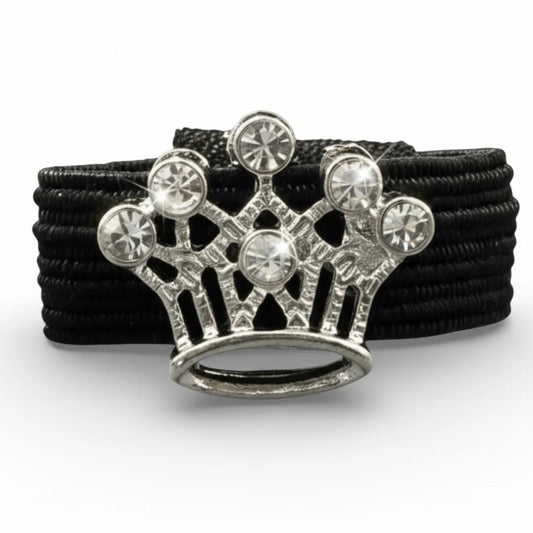 Dubois Cheval Crop Charm - Silver Crown