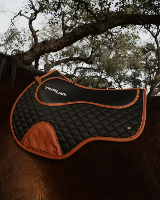 16 Cypress x Thinline Close Contact Pad - Black & Cognac