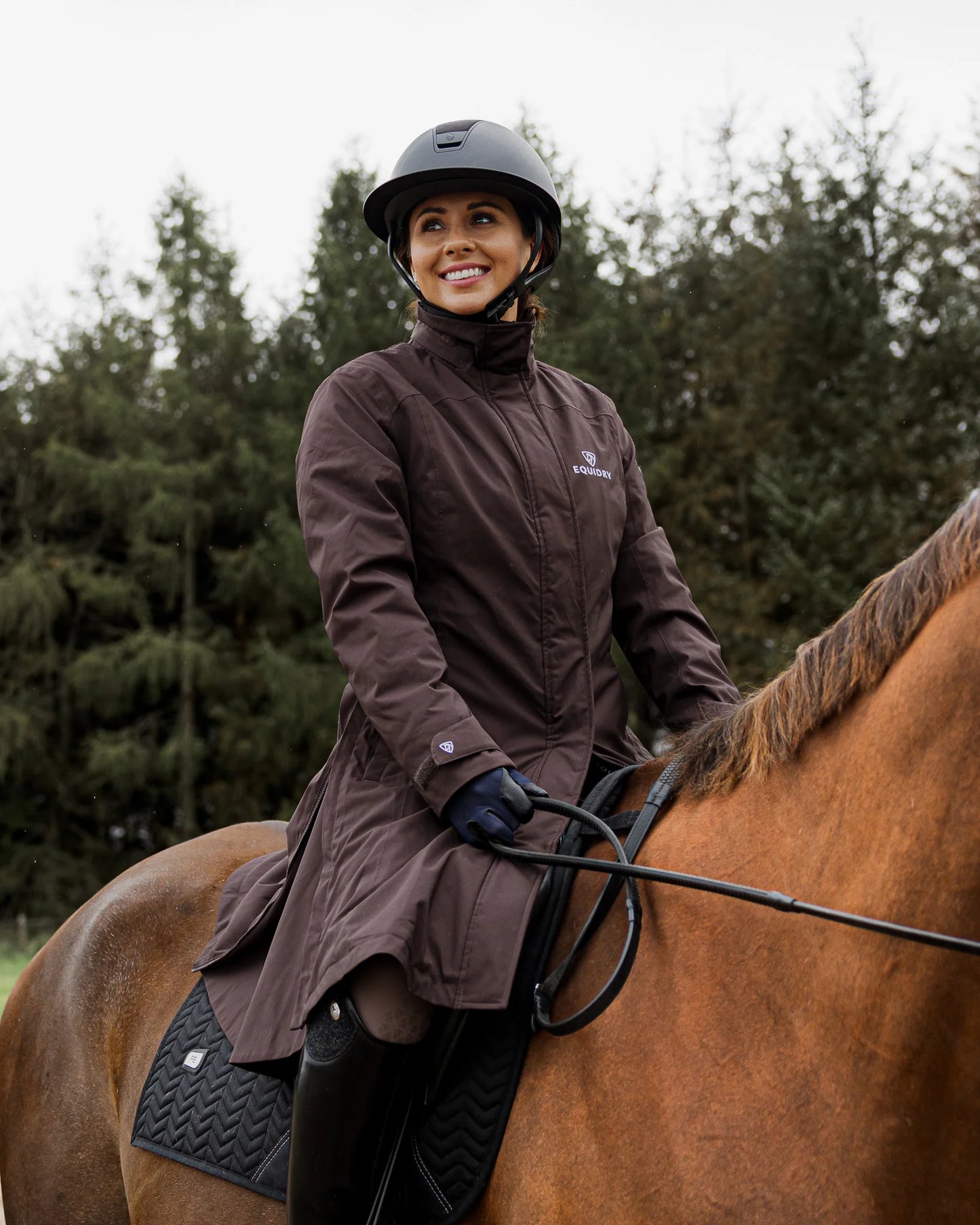 EquiDry Women's Bronte Riding Coat - Brown