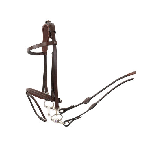 Trust Hamburg Training Bridle with Rubber Reins