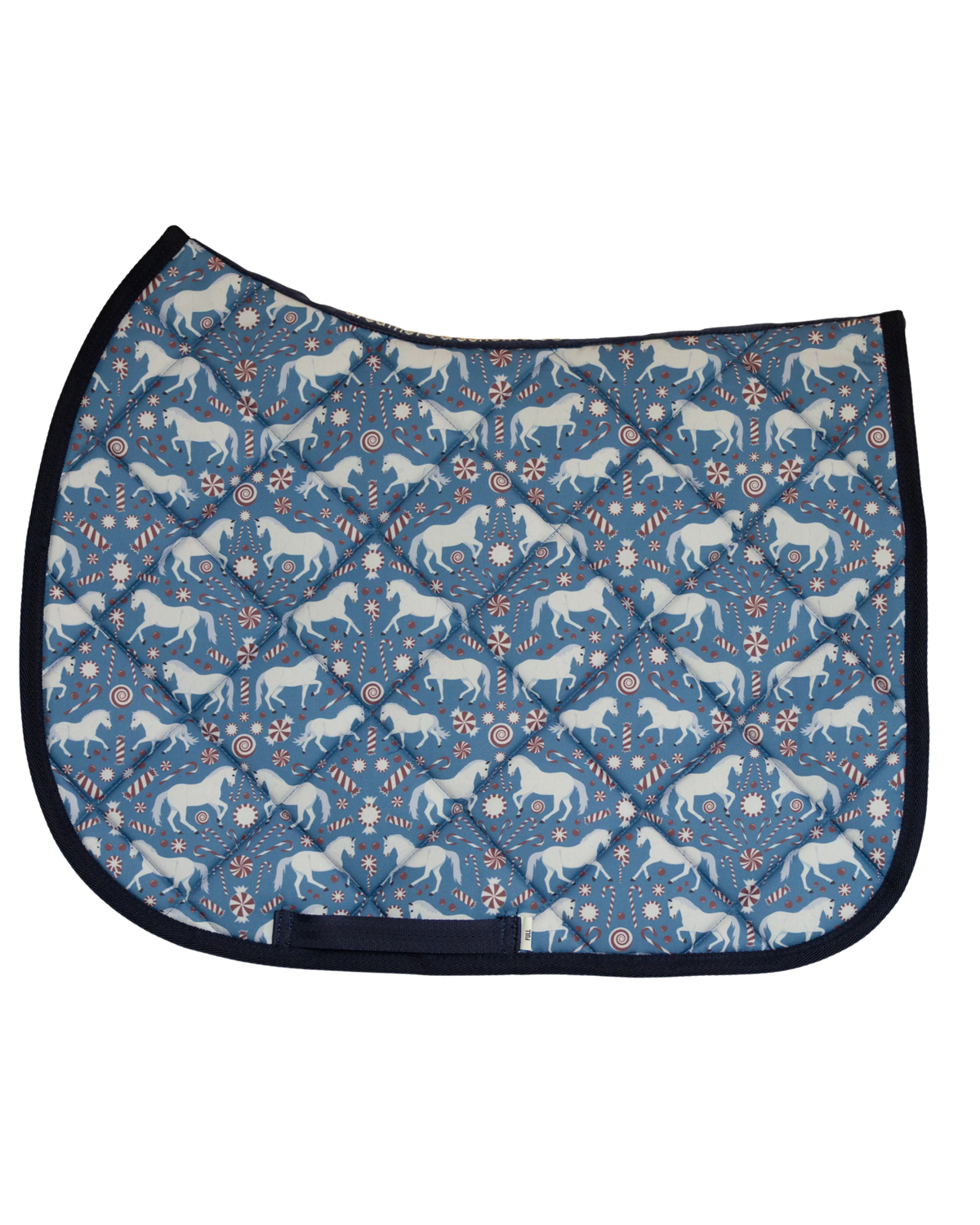 Dreamers & Schemers  Saddle Pad - Pony Island Peppermint Ponies