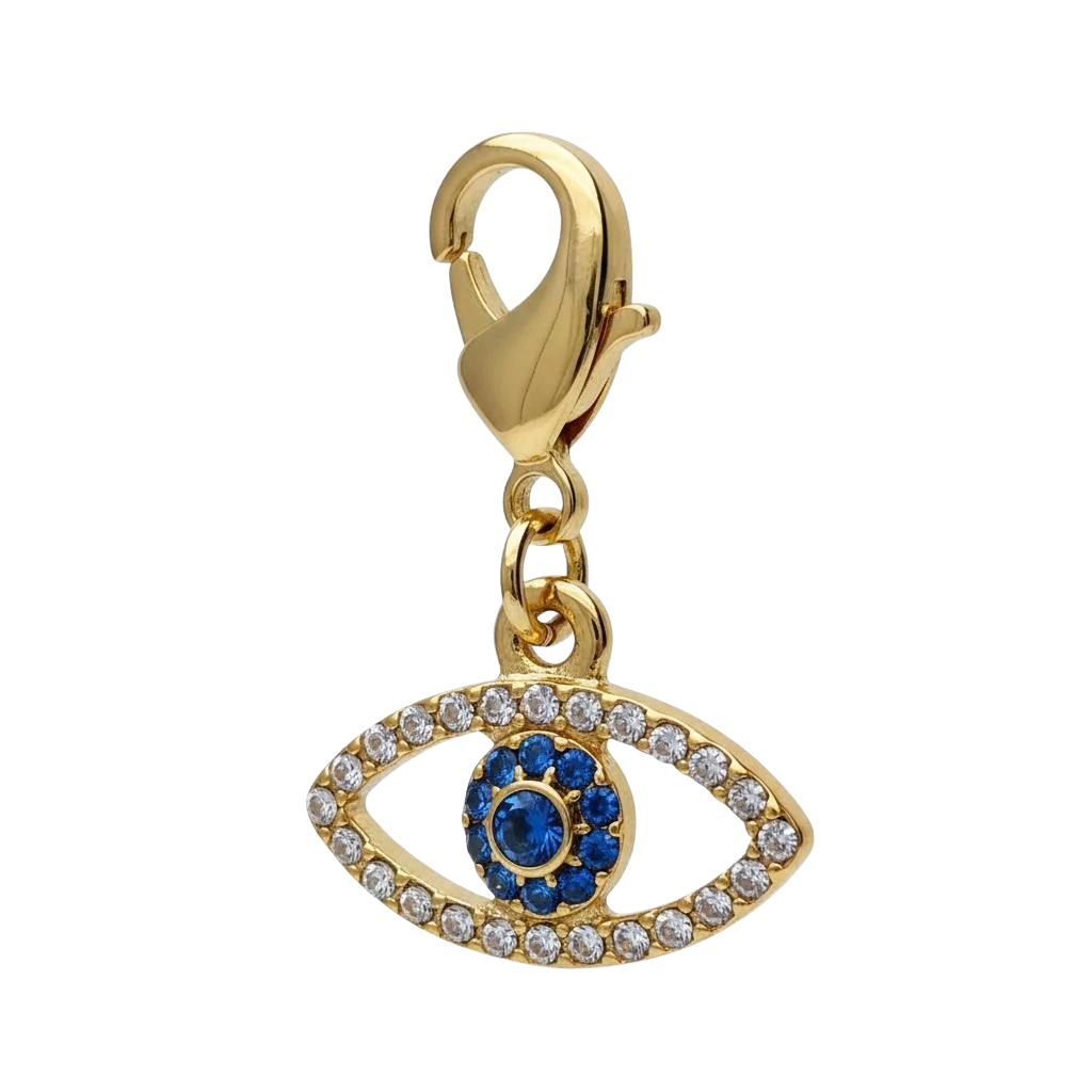 Dubois Cheval Braiding Charm - Sparkly Evil Eye
