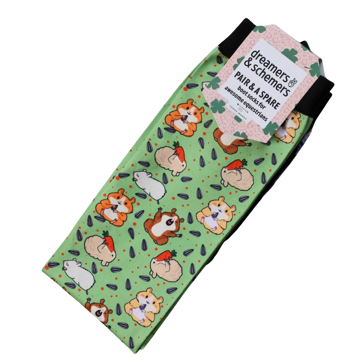 Dreamers & Schemers Youth Pair & Spare Socks - Hamster