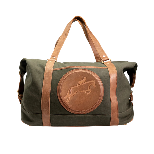 Tucker Tweed Barn Duffle - Green