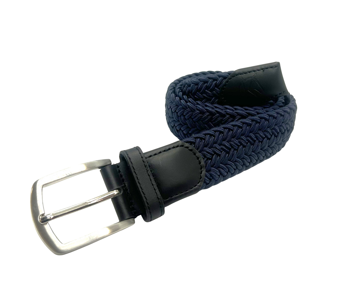 KL Select Silky Stretch Belt - Navy