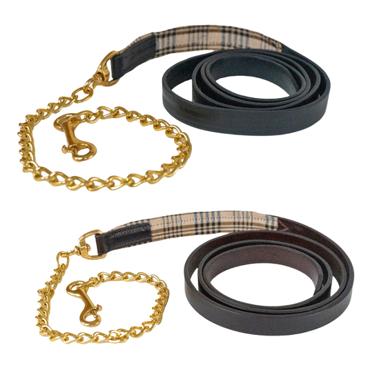 5/A Baker Leather Padded Lead