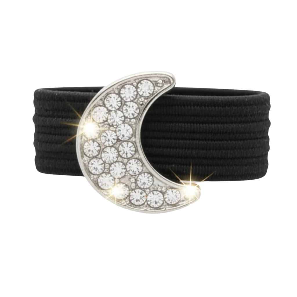 Dubois Cheval Crop Charm - Sparkly Moon