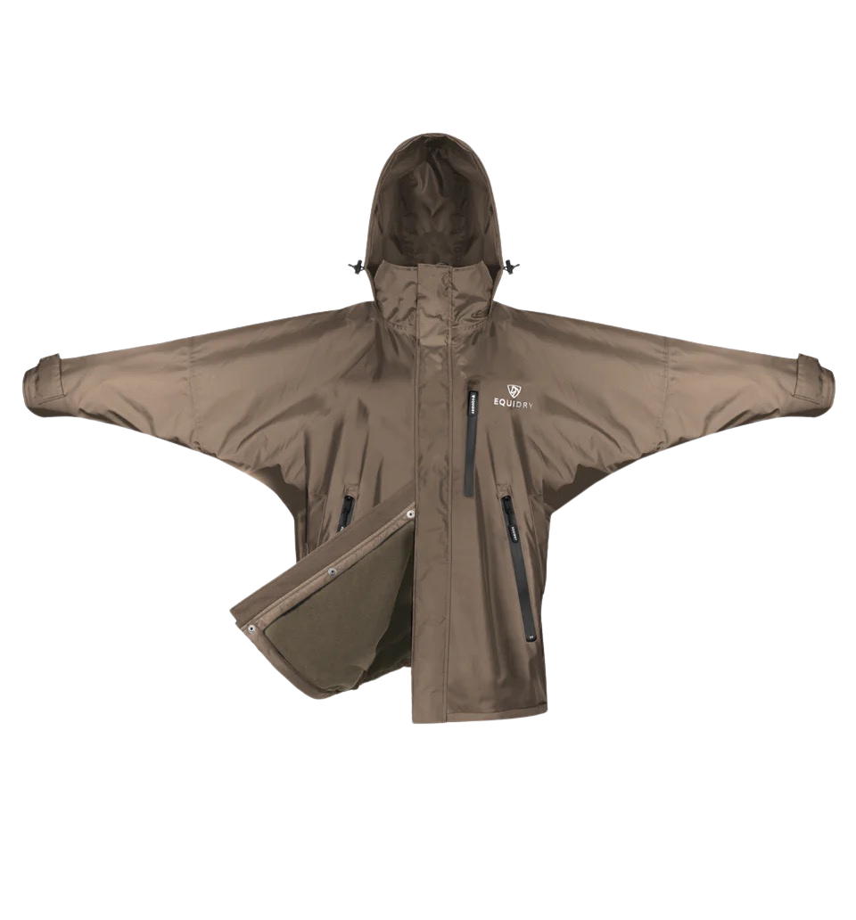 EquiDry Shortie Thin Fleece - Mocha