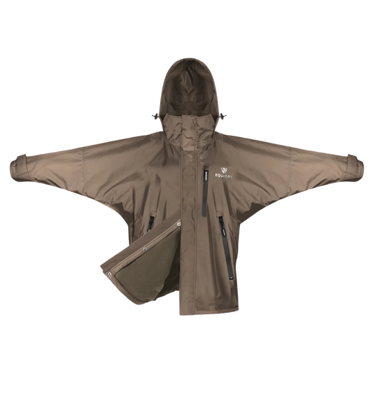 EquiDry Shortie Thin Fleece - Mocha