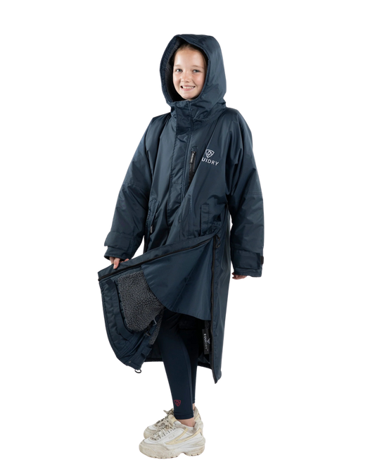 EquiDry Children's Thick Fleece Evolution - Navy