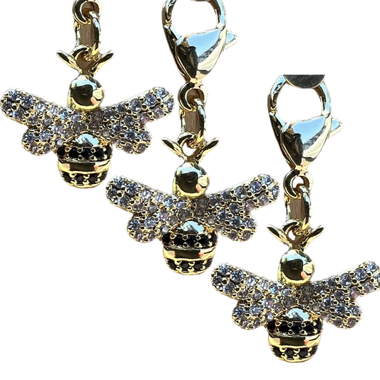Dubois Cheval Braiding Charm - Sparkly Queen Bee
