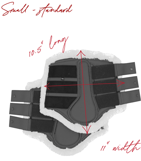 16 Cypress Leatherette Brushing Boots - Cognac