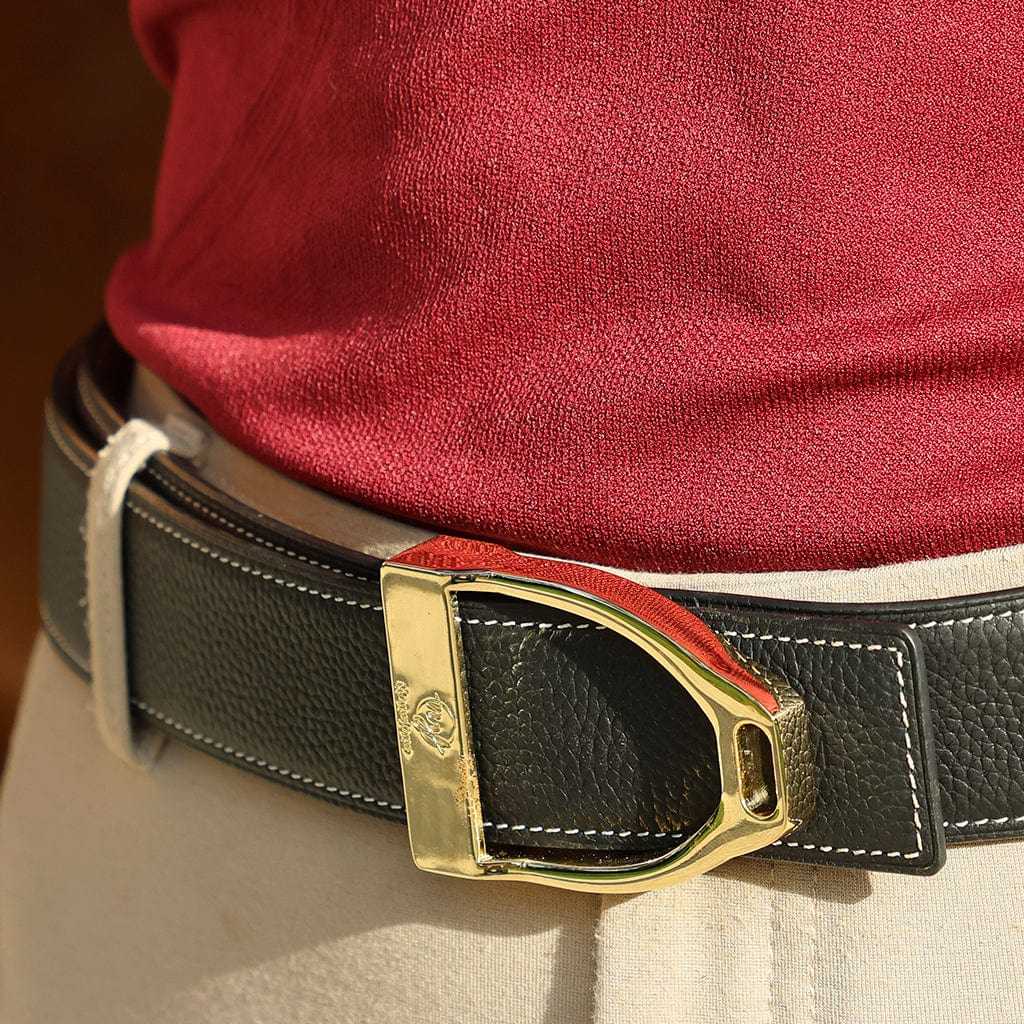 Dreamers & Schemers Stirrup Belt Buckle - Gold