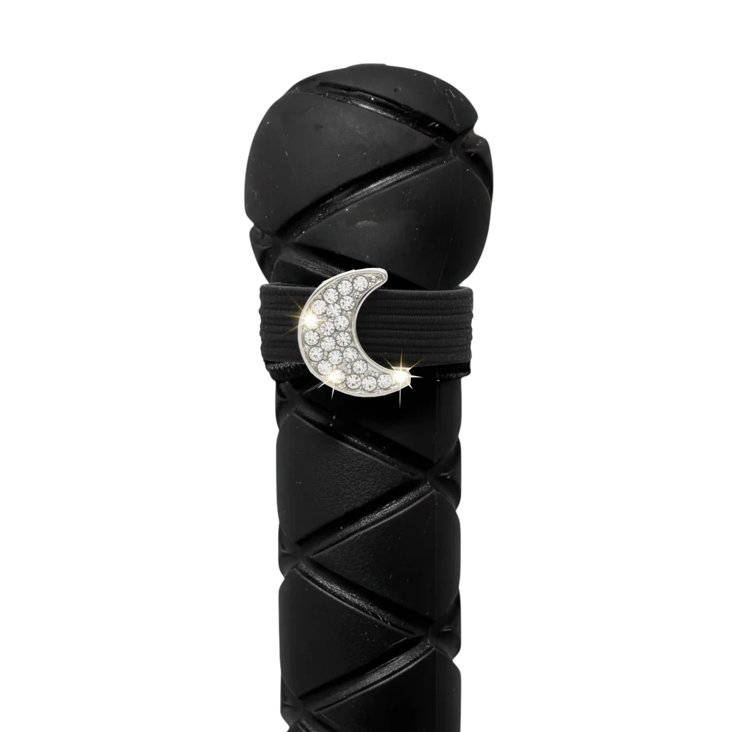 Dubois Cheval Crop Charm - Sparkly Moon