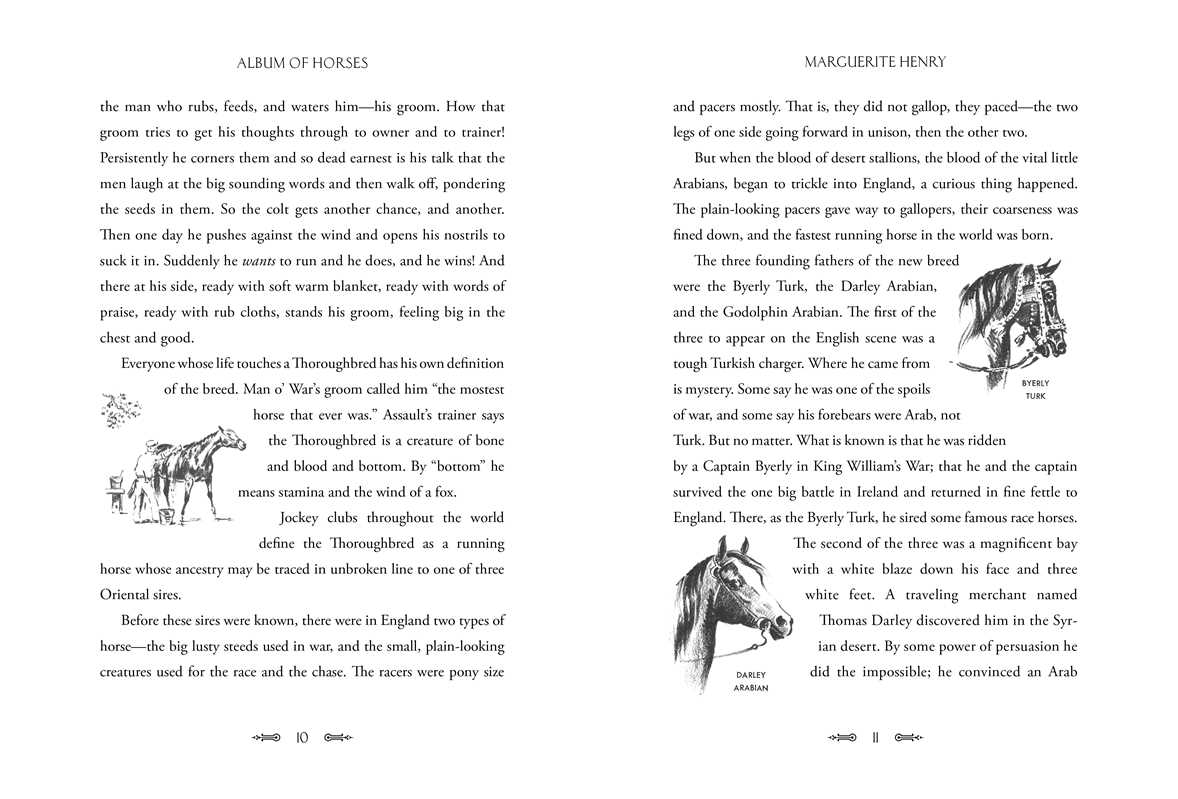 Album of Horses by Marguerite Henry: Hardcover; 208 pages / English