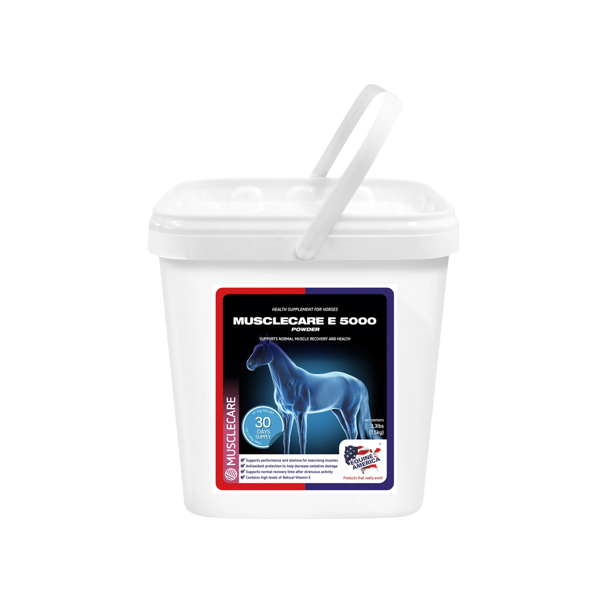 Equine America Musclecare E 5000 Powder