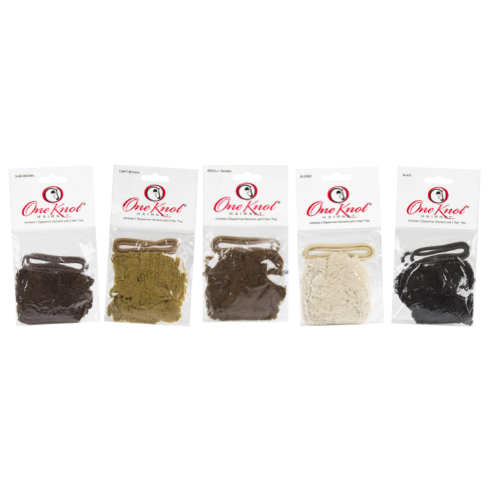 One Knot Hairnet: Lt.Brown