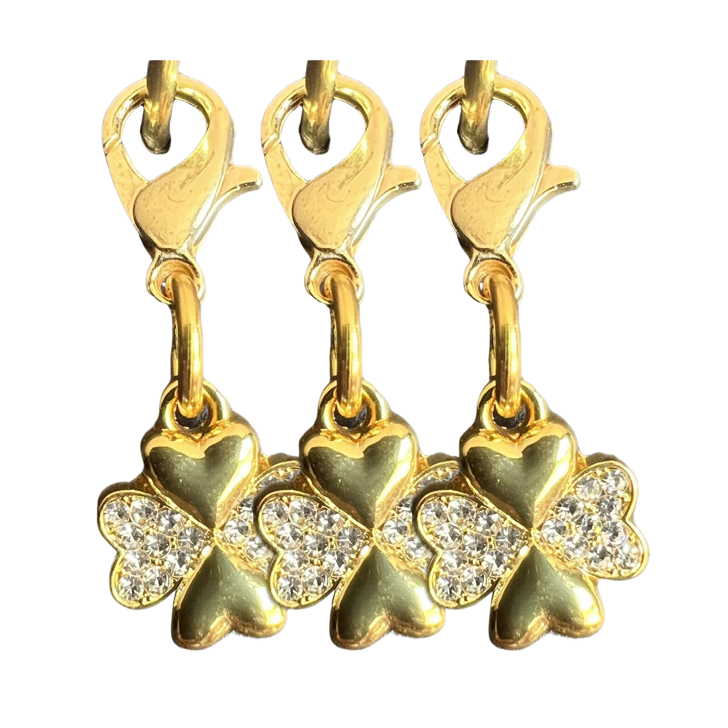 Dubois Cheval Braiding Charm - Sparkly Clover