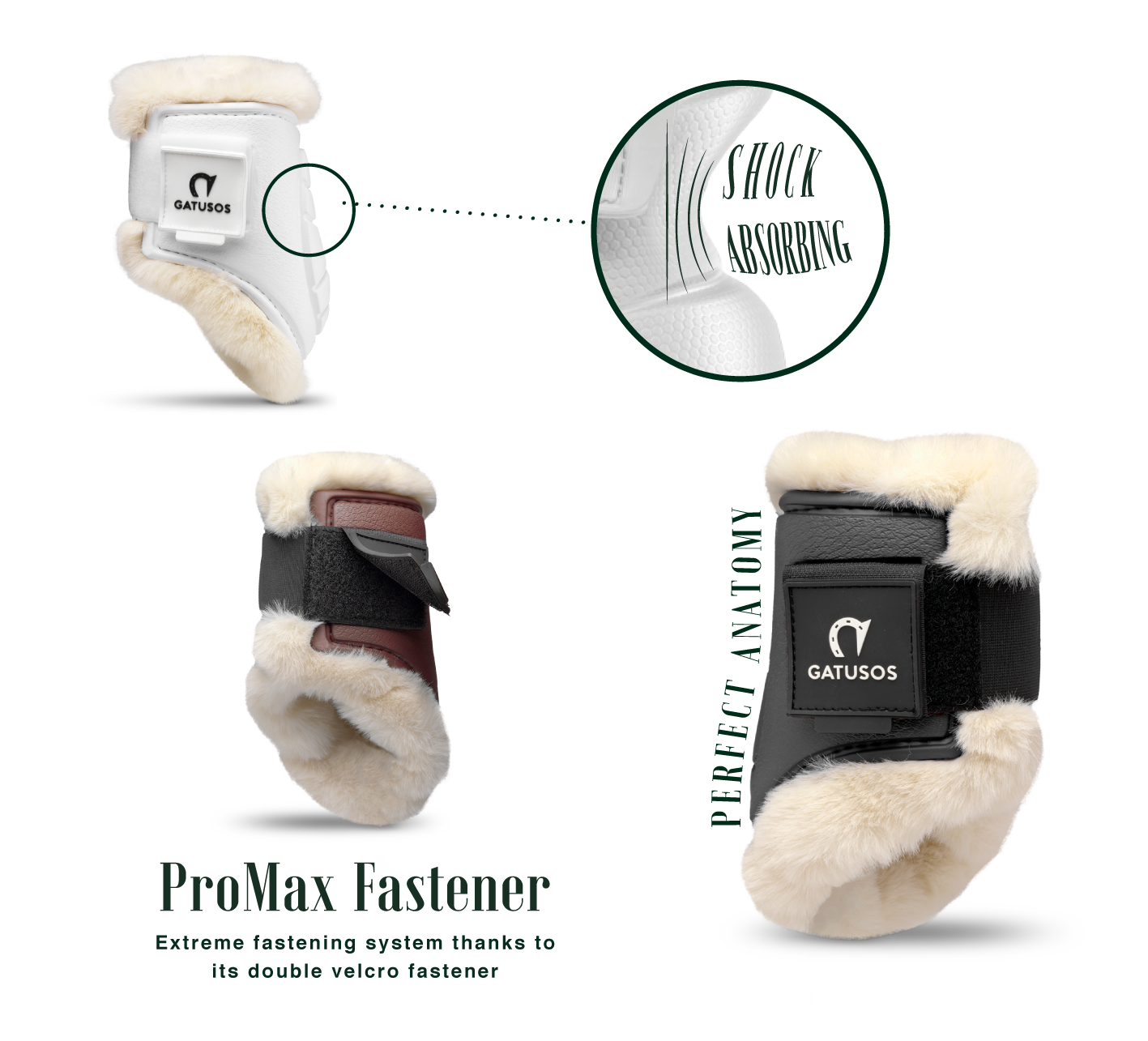 Gatusos Fetlock Boot with Shearling - Deluxe