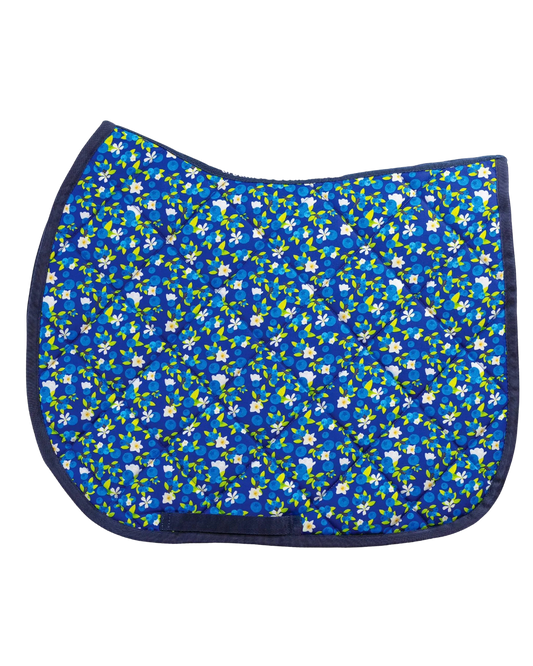 Dreamers & Schemers Saddle Pad - Blueberries