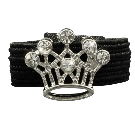 Dubois Cheval Crop Charm - Silver Crown