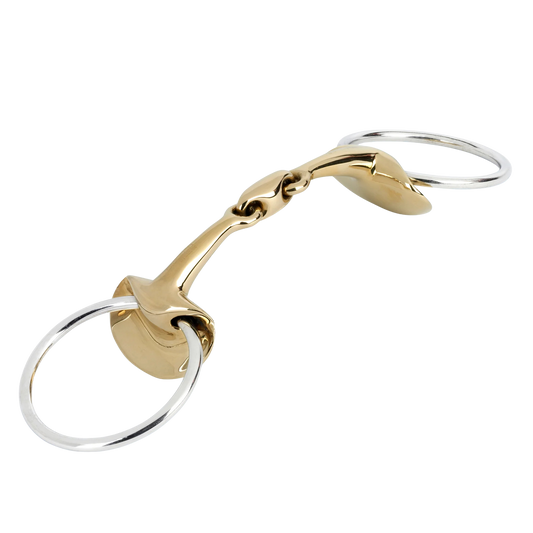 Stübben Sweet Copper Golden Wing Snaffle Bit
