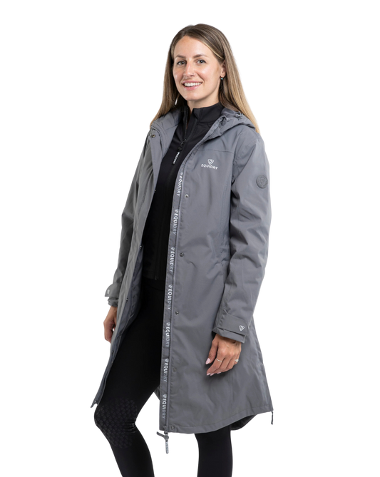 EquiDry Women's Bronte Riding Coat - Grey