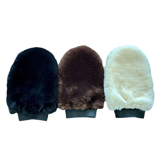KM Elite Teddy Soft Grooming Mitt