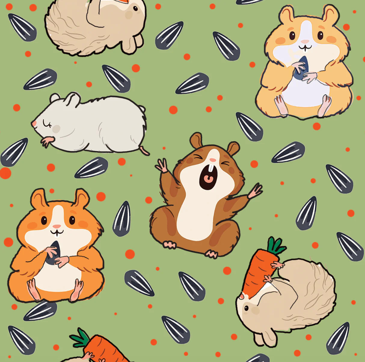 Dreamers & Schemers Youth Pair & Spare Socks - Hamster