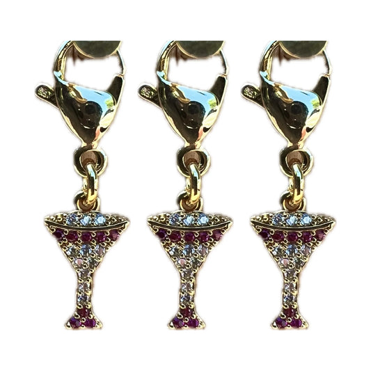Dubois Cheval Braiding Charm - Sparkly Martini