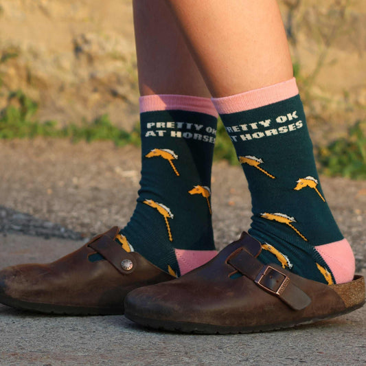 Dreamers & Schemers Pretty Okay - Crew Socks