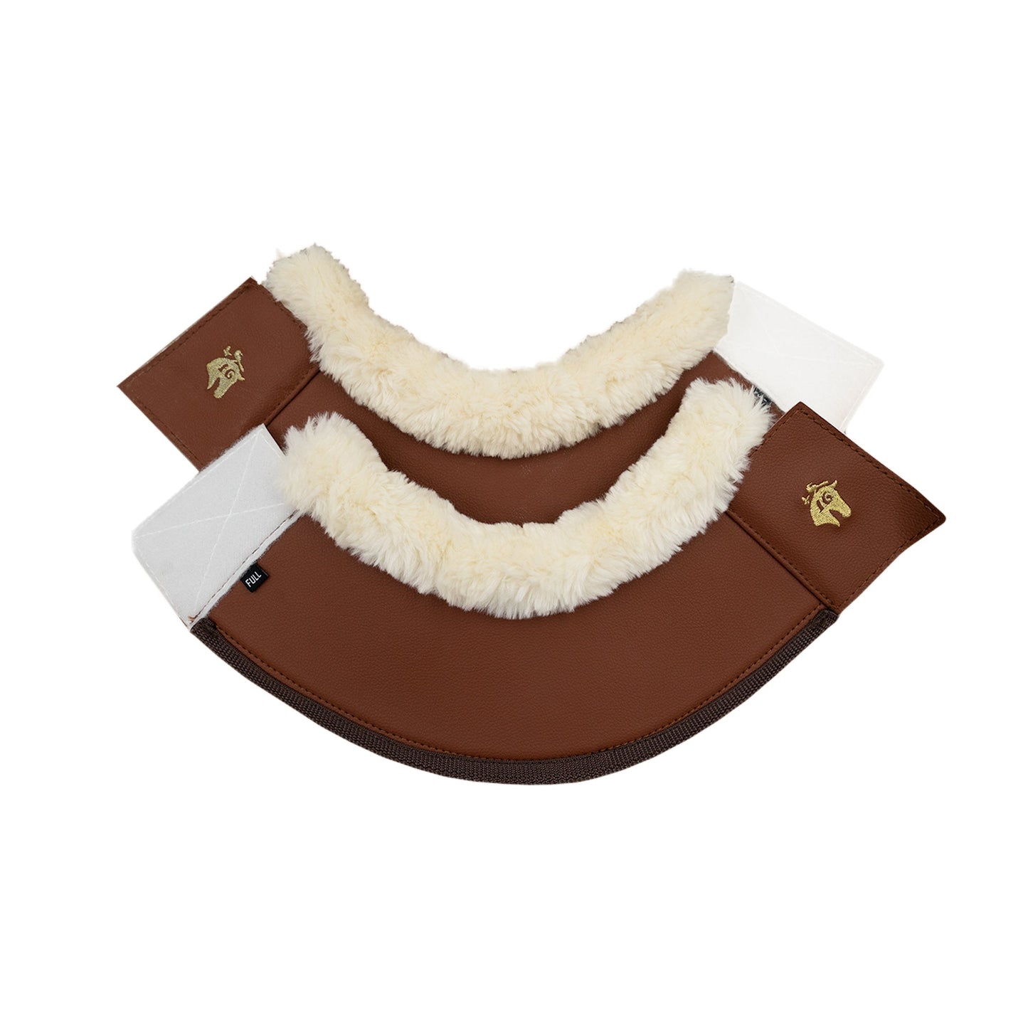 16 Cypress Leatherette Bell Boots - Cognac