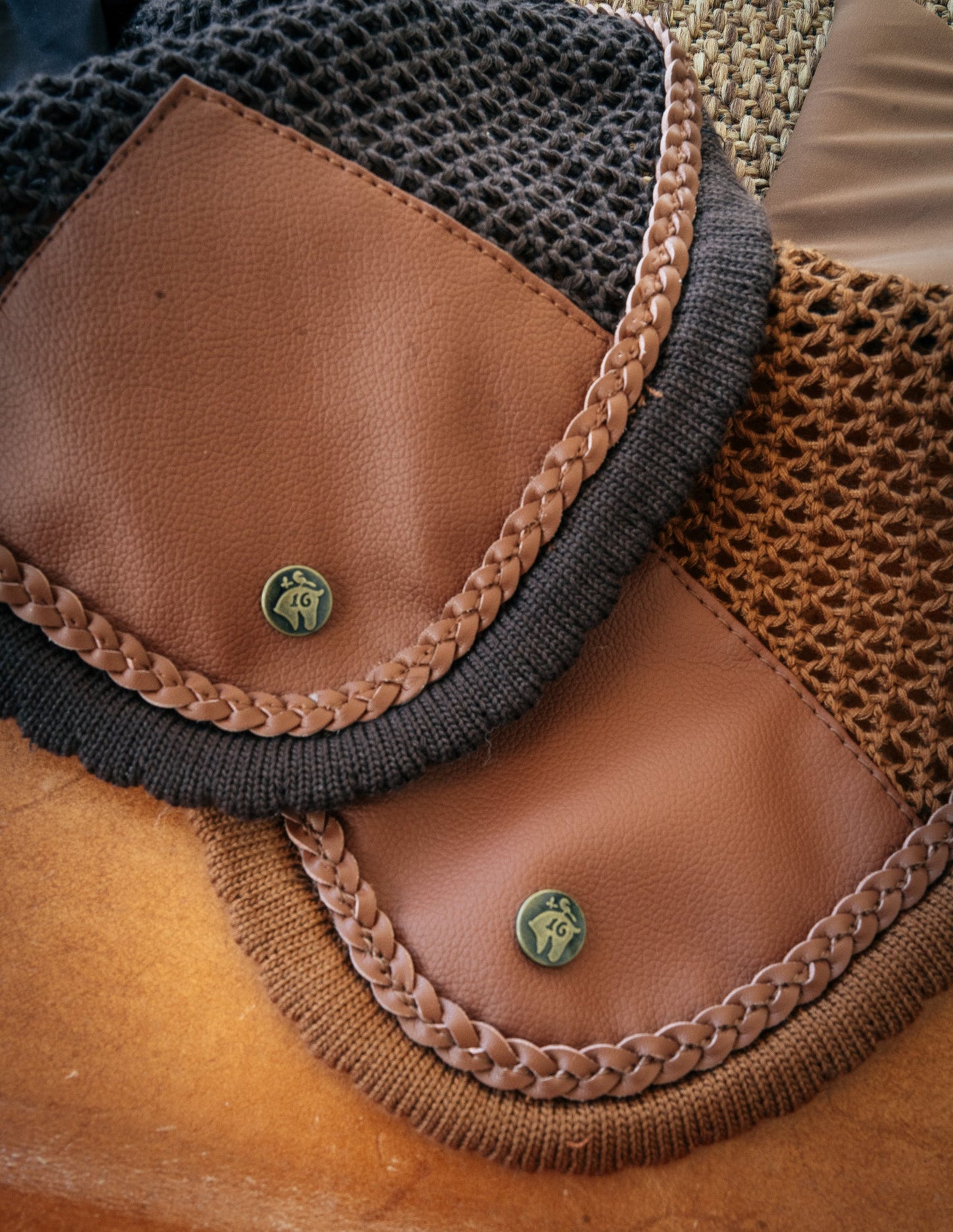 16 Cypress Ear Net - Camel