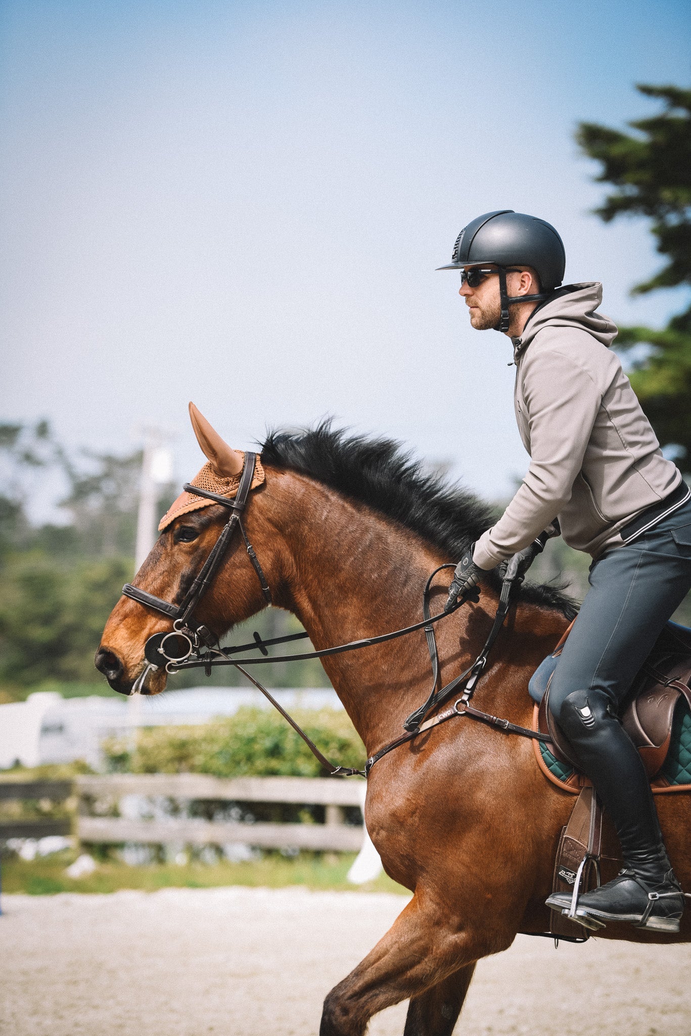 16 Cypress Sound Softening Ear Net - Camel