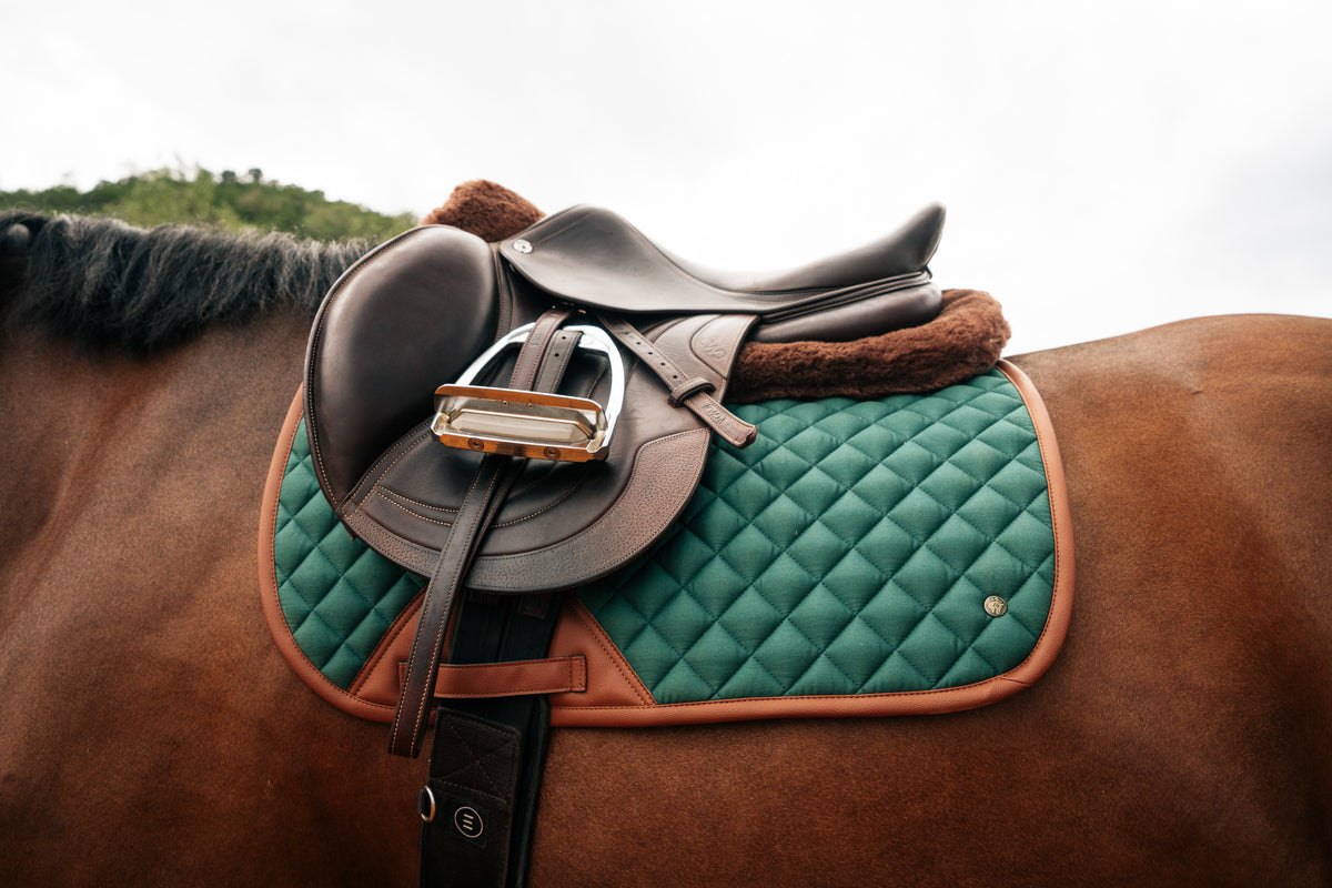Sixteen Cypress Jumper Pad - Cypress & Cognac