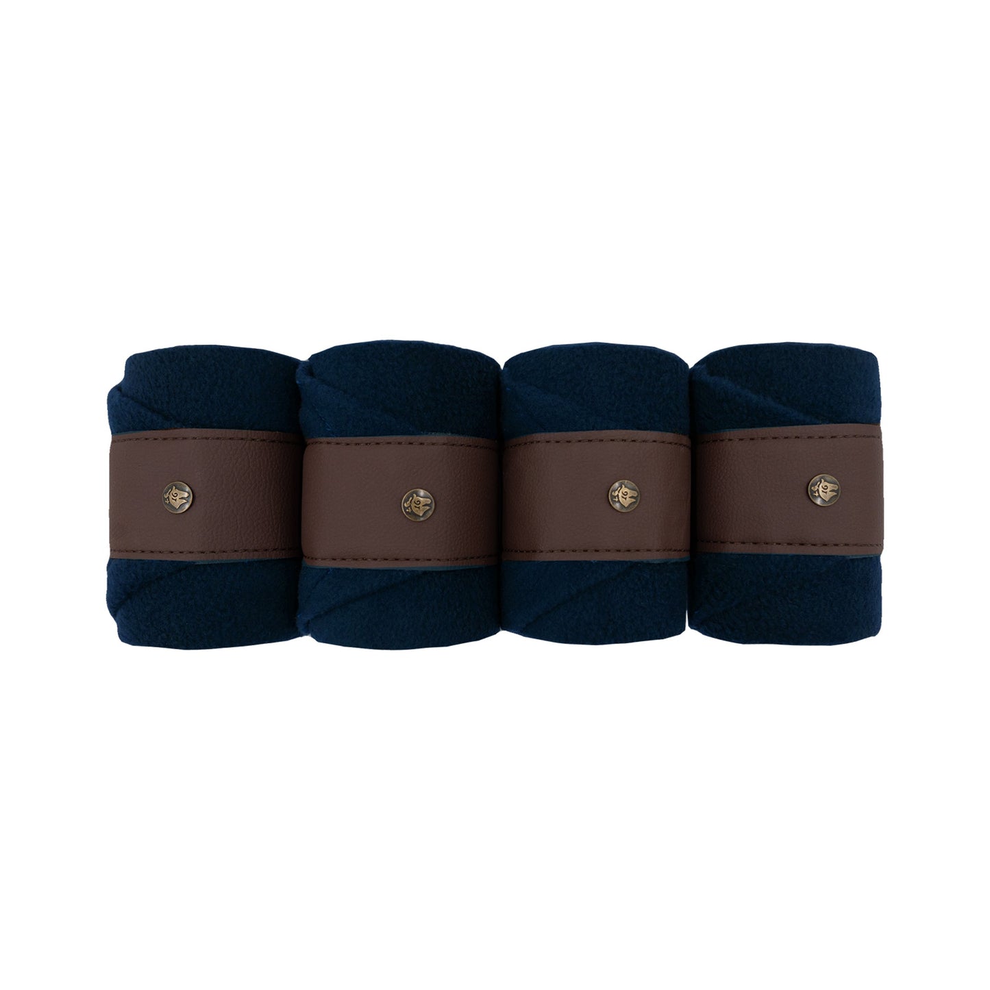 16 Cypress Leatherette Polos - Navy & Hickory