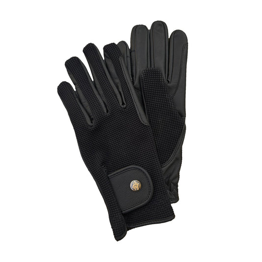 16 Cypress Riding Gloves - Black