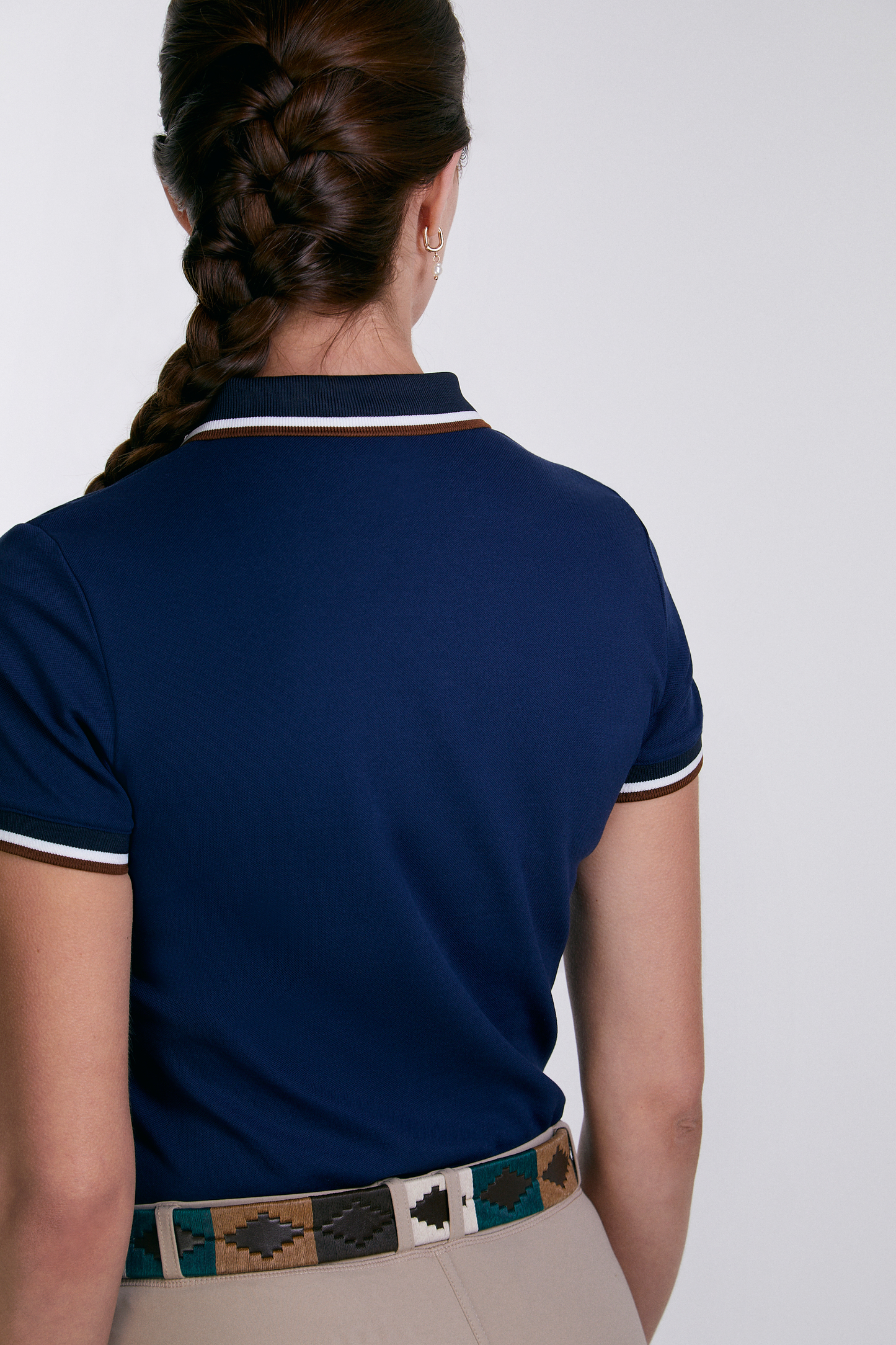 16 Cypress Sport Piqué Polo Shirt, Navy