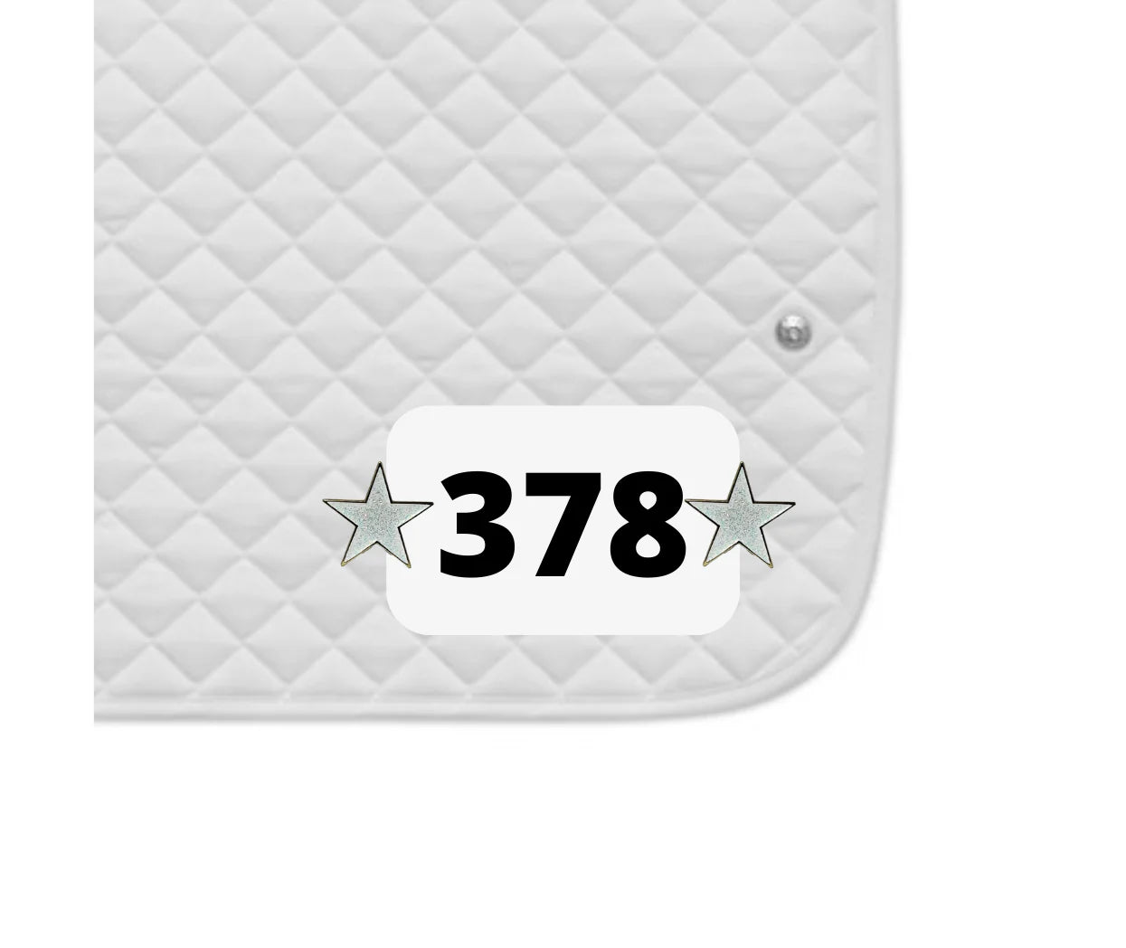 Dubois Cheval Number Pin Charm - Shining Star
