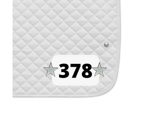 Dubois Cheval Number Pin Charm - Shining Star